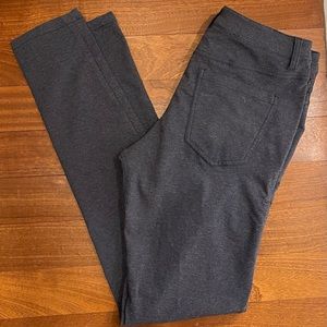 Mens lululemon athletic 5 pocket pants. Blue grey color. Size 31 inch waist.